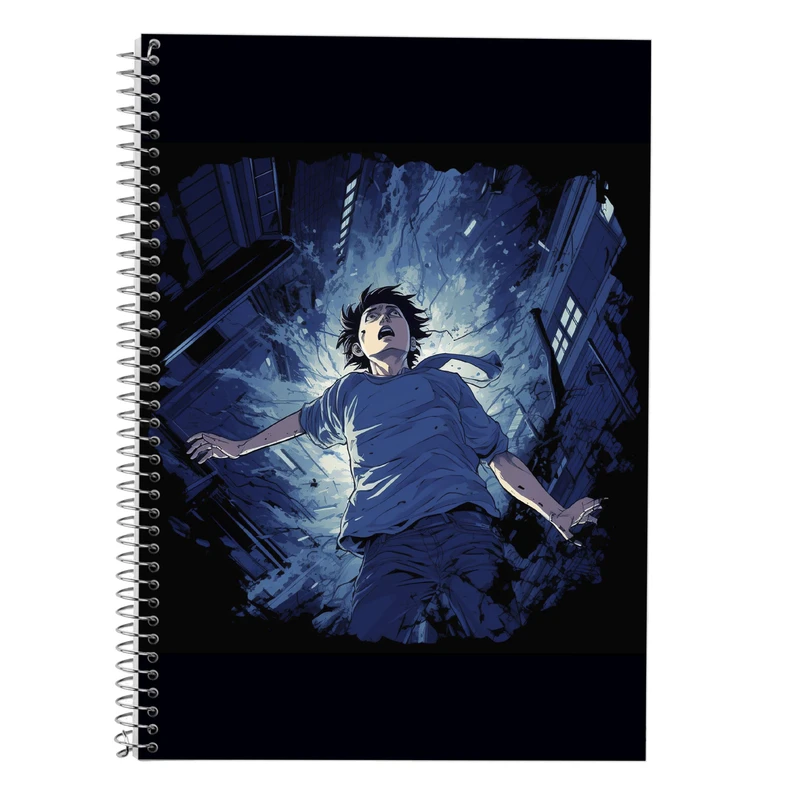 دفتر زبان 50 برگ مدوپد مدل سه خط طرح تایتان Titan کد DF11971