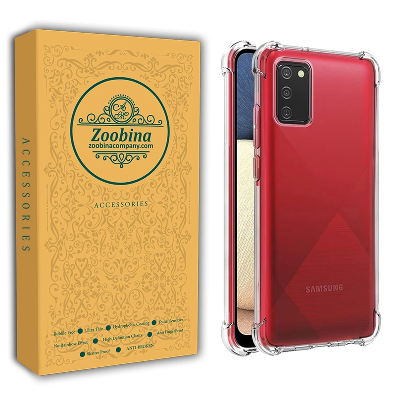 کاور زوبینا مدل COLORLESS مناسب برای گوشی موبایل سامسونگ Galaxy A02s
