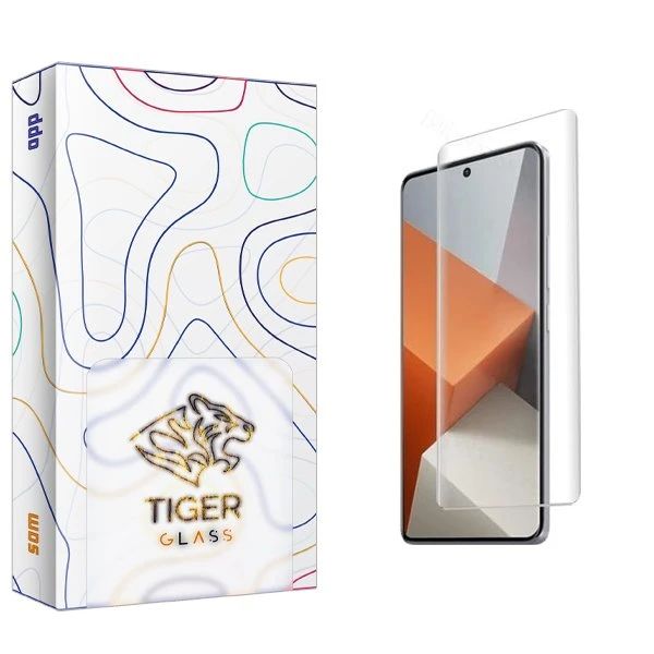 محافظ صفحه نمایش تایگر گلس مدل APL2 UV مناسب برای گوشی موبایل شیائومی Redmi note 13 Pro Plus 5G