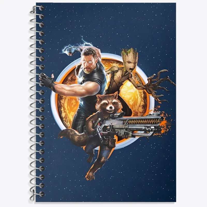دفتر نت موسیقی 50 برگ خندالو طرح نگهبانان کهکشان (Guardians of the Galaxy) کد N5728