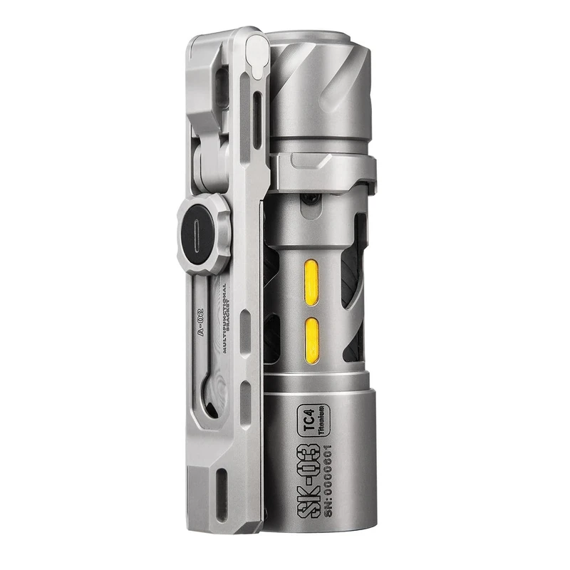 چراغ قوه دستی لوپ گیر مدل SK03 pro با نور مهتابی 