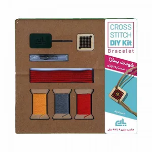 کیت شماره دوزی خودت بساز مدل دست بند