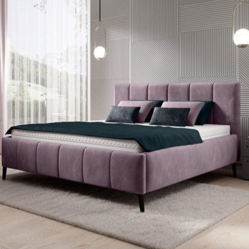 تخت خواب دونفره مدل گیسو سایز 180×200 سانتی متر