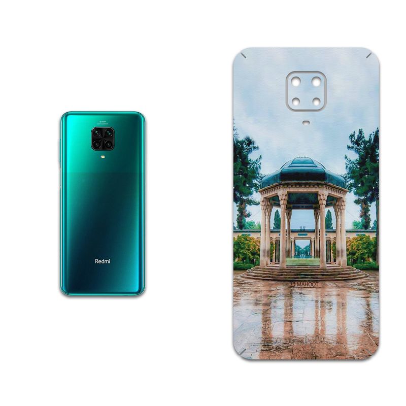 برچسب پوششی ماهوت مدل HAFEZ-Tomb مناسب برای گوشی موبایل شیائومی Redmi Note 9 Pro