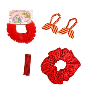 ست کش و گیره مو زنانه مدل  06 بسته 4 عددی