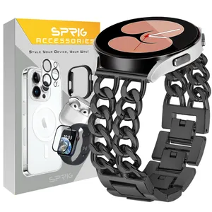 Sprig Cart-2line strap suitable for Samsung Galaxy Watch 4/5/6/7/FE size 40/43/44/46/47mm
