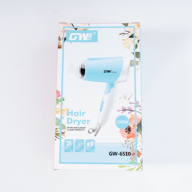 سشوار مسافرتی جی دبلیو مدل GW-6510