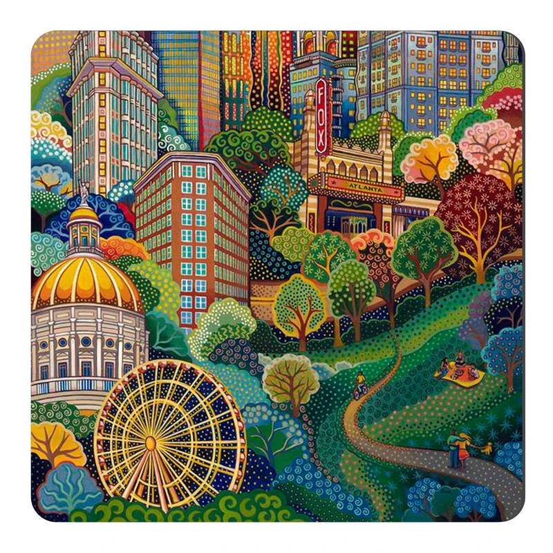 	 مگنت طرح پارک و شهر کد wmg2324