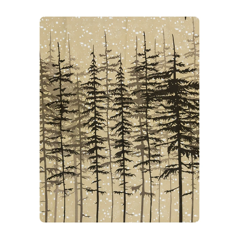 ملحفه آدنو مدل کاج کد IR164 یک نفره سایز 140x240 سانتی متر