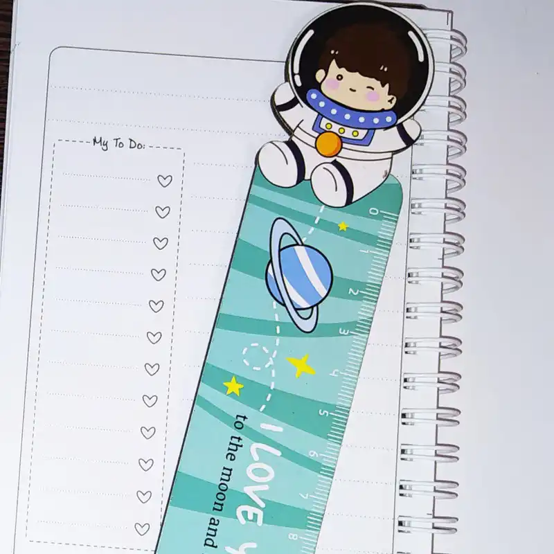 خط کش 14 سانتی متر مدل پسر فضانورد