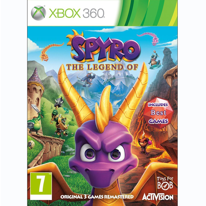  بازی Legend of Spyro مخصوص xbox 360