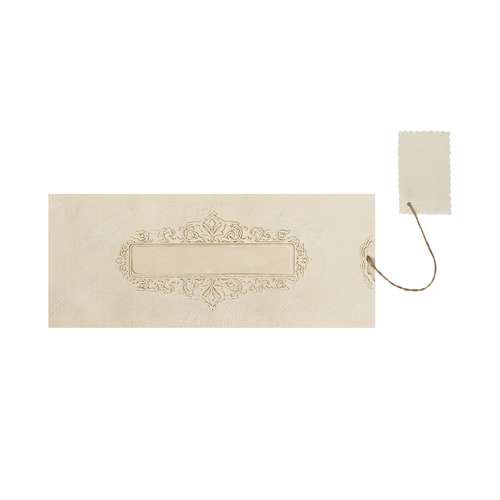 کارت دعوت مدل عروسی و عقد طرح ایلیا کد 323 مجموعه 60 عددی