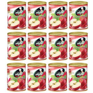 کمپوت سیب شیفته - 370 گرم بسته 12 عددی
