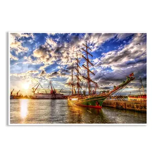 تابلو بکلیت طرح کشتی مدل W-D1064