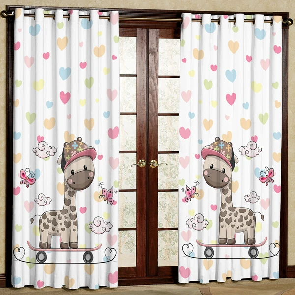 پرده پانچی مدل مخمل کد 6242 سایز 280x140 سانتی متر