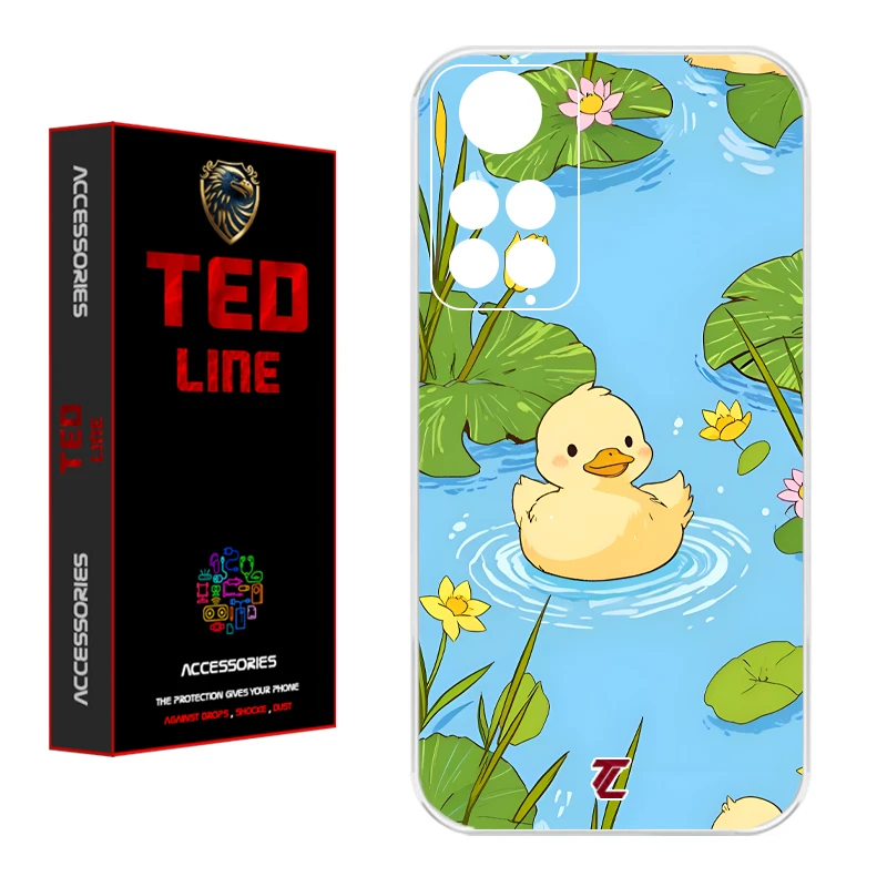 کاور تدلاین طرح اردک کد 1183 مناسب برای گوشی موبایل شیائومی Redmi Note 11 4G / Note 11S