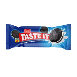 لیسکویت کاکائویی با کرم شیری شیرین عسل- 30 گرم بسته  36 عددی