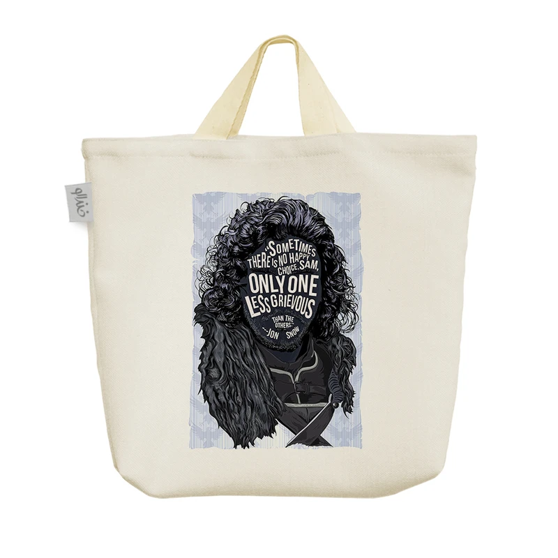 ساک خرید خندالو مدل گیم آف ترونز کد 6147