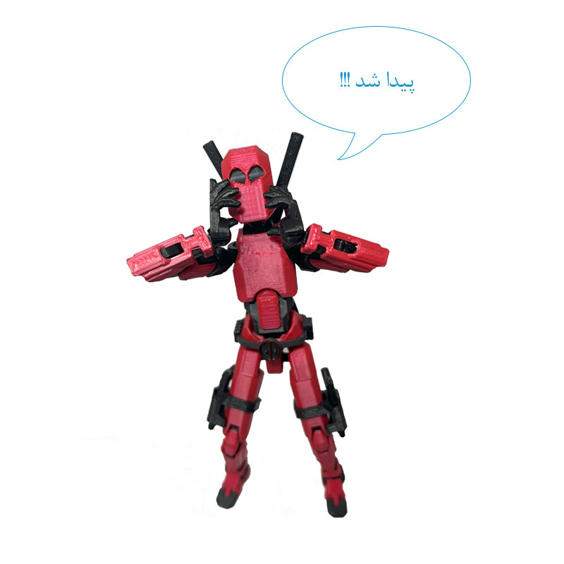 اکشن فیگور مدل Dummy 13 طرح ددپول