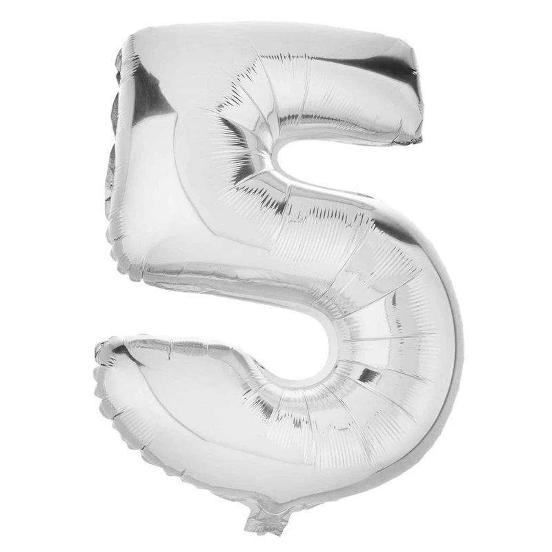 بادکنک فویلی مدل Five کد 05