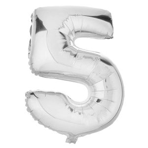 بادکنک فویلی مدل Five کد 05