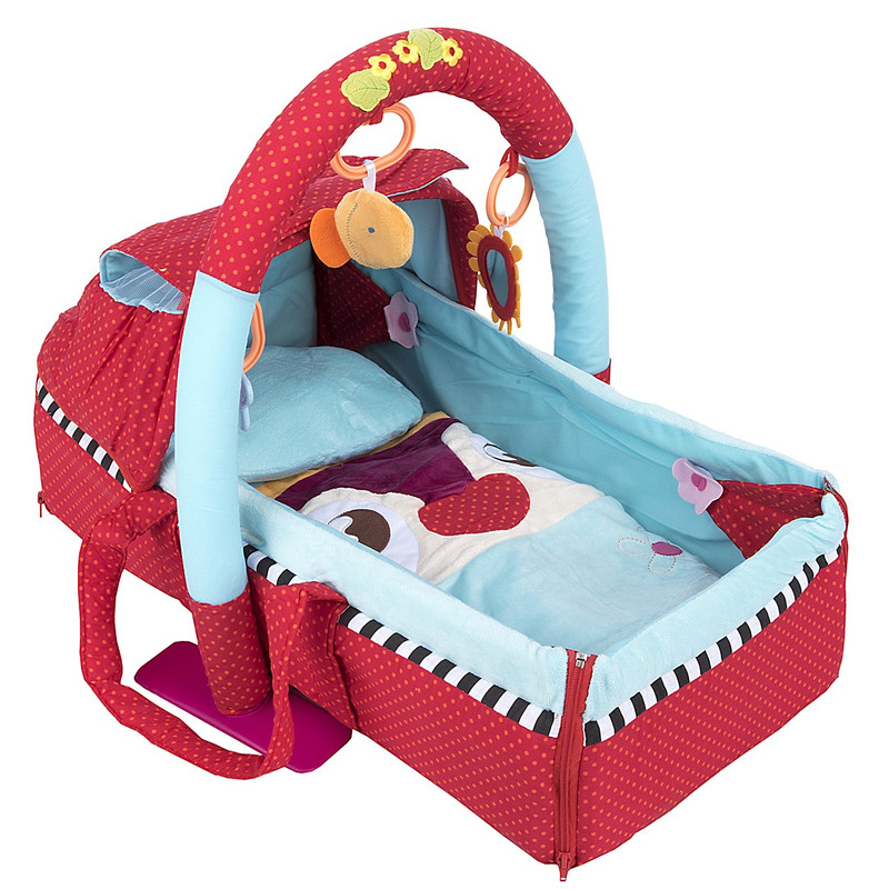 تخت و پارک بازی هاوک مدل 2 in 1 Deluxe Snuggle Basket