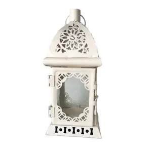 جاشمعی خانه سفید مدل فانوس کد 02