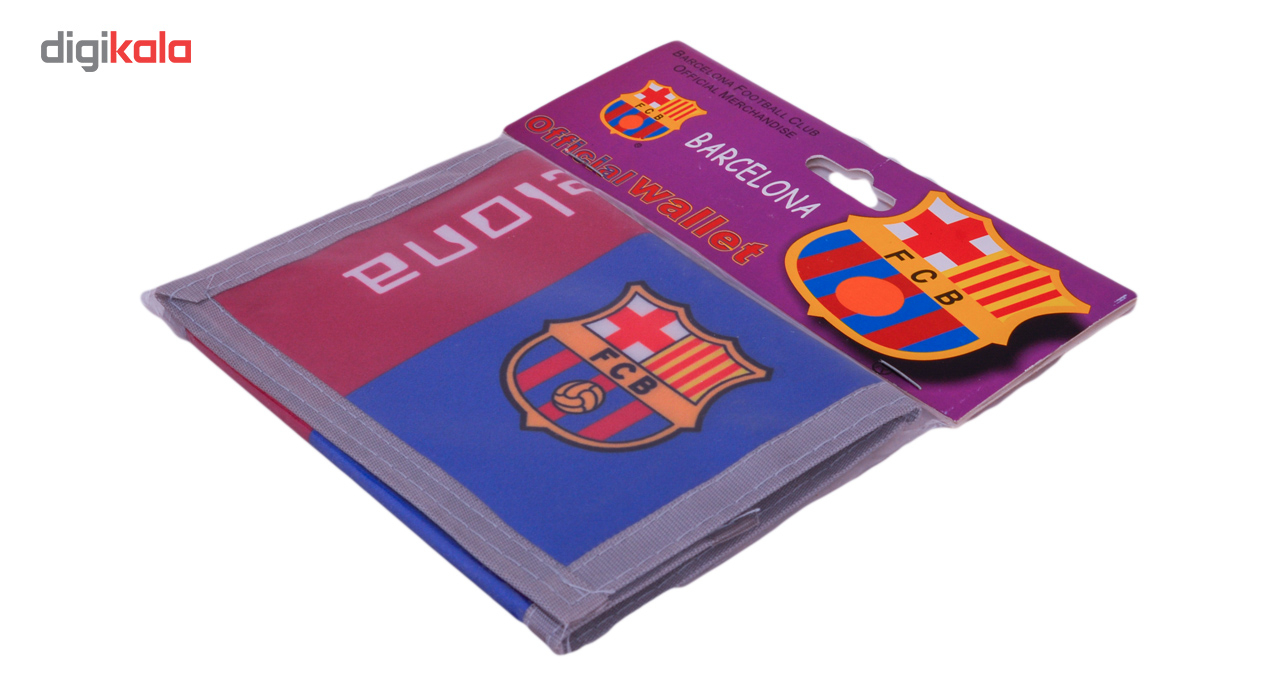 کیف پول ورزشی مدل FC BARCELONA