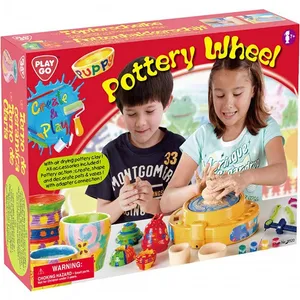 مجموعه چرخ سفالگری پلی گو مدل Pottery Wheel کد 8520
