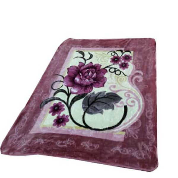 پتوی نگار یزد طرح گل مدل پریما HZ05سایز 160x220 سانتی متر