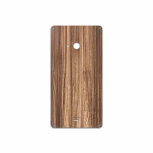 MAHOOT Light Walnut Wood Cover Sticker for Microsoft Lumia 540