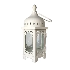 جاشمعی خانه سفید مدل فانوس کد 03