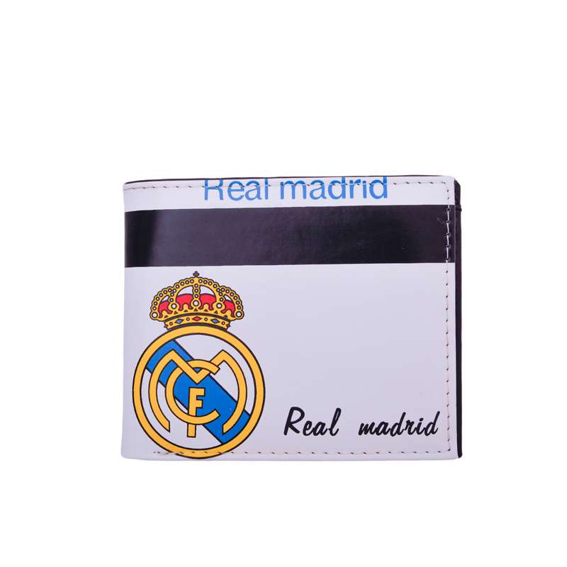 کیف پول چرم ورزشی مدل  Real Madrid
