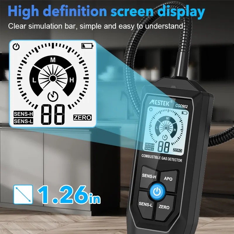 نشت یاب گاز دیجیتال مستک مدل CGD902