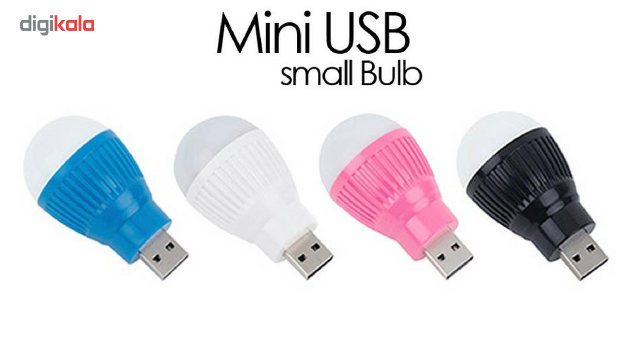 چراغ قوه یو اس بی مدل Mini USB بسته دو عددی