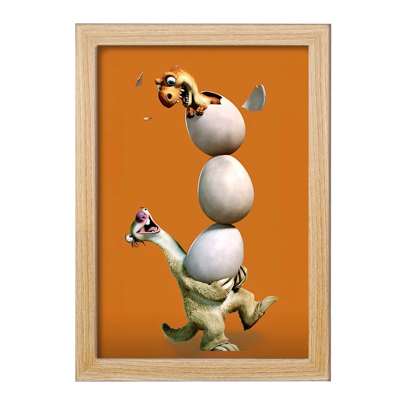 تابلو خندالو مدل عصر یخبندان (Ice Age) کد F8326