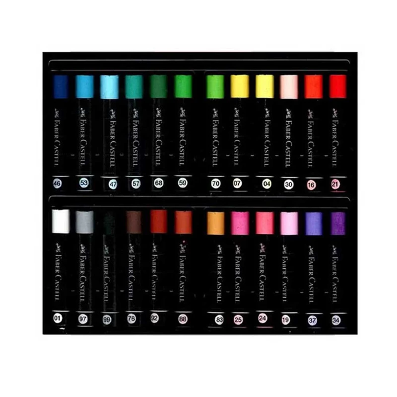 پاستل روغنی 24 رنگ فابر کاستل مدل ادیشن کد 118680