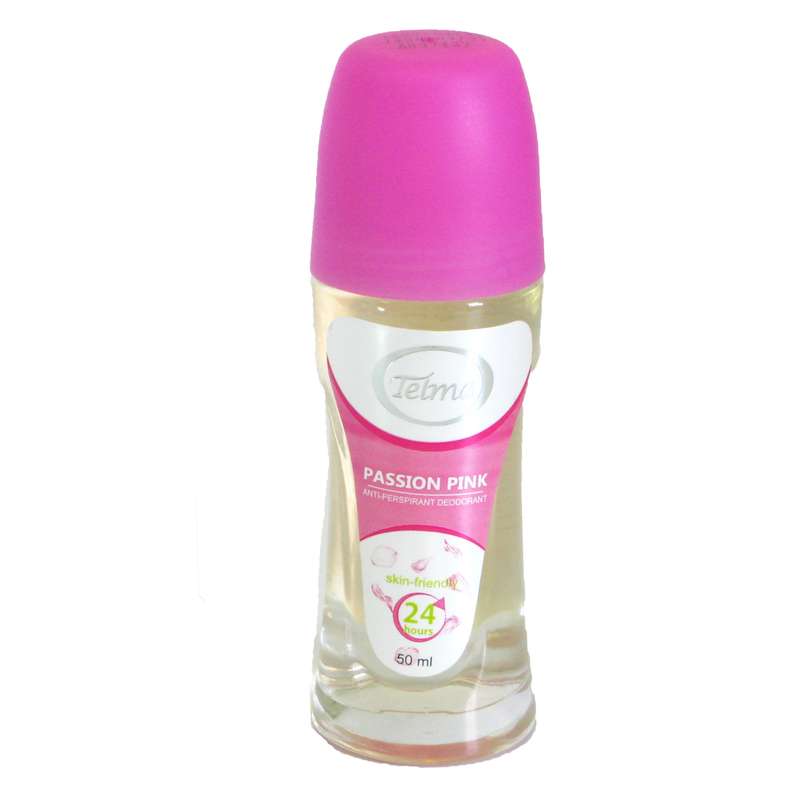رول ضد تعریق زنانه تلما مدل PASSION PINK حجم 50 میلی لیتر رول ضد تعریق زنانه تلما مدل PASSION PINK حجم 50 میلی لیتر