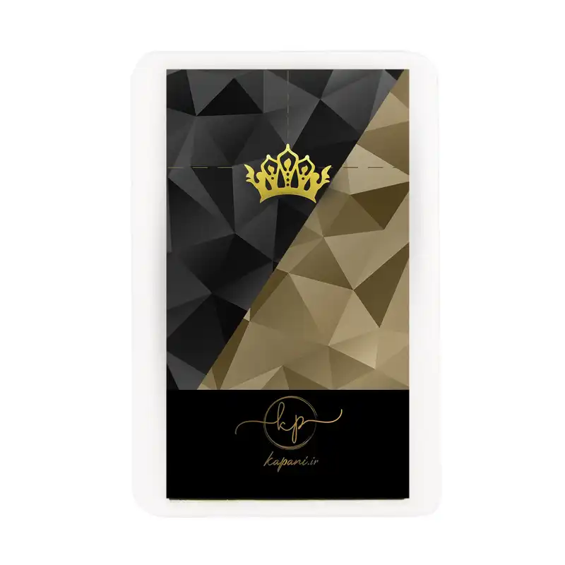 طلا گرمی 18 عیار کاپانی مدل تاج کد KC005