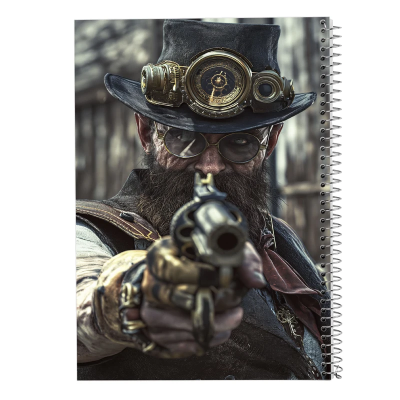 دفتر نت موسیقی 50 برگ مدوپد مدل رد دد red dead کد DF13527