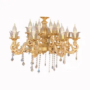 لوستر 16 شعله سپاهان سقف آرا مدل abs کد 8LV112