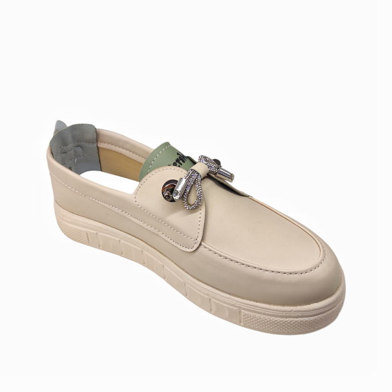 کفش روزمره زنانه مدل پاپیون‌نگین