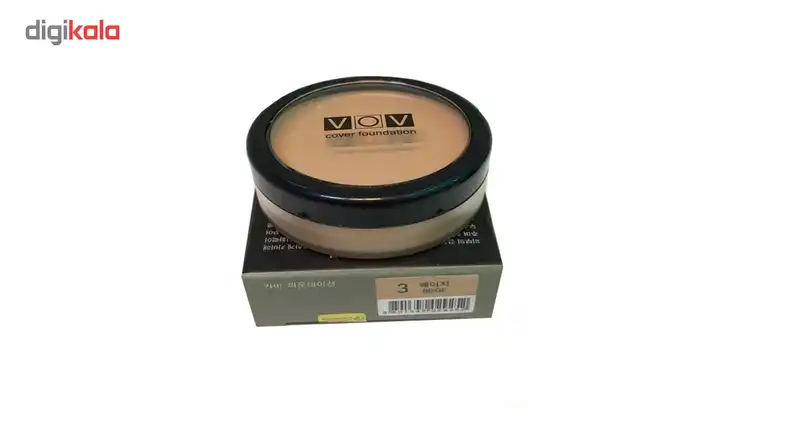 کرم پودر وو مدل Pink Beige شماره 3