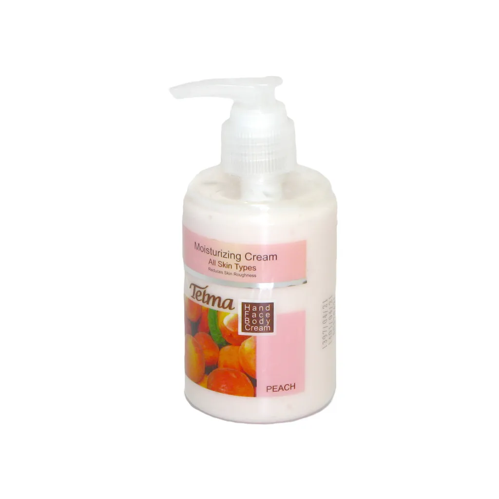 کرم آبرسان و مرطوب کننده تلما مدل (هلو) Moisturizing Cream حجم 200 میلی لیتر