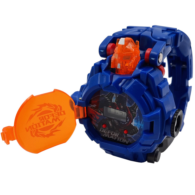 ساعت مچی دیجیتال بچگانه طرح ترنسفرمر کد ROBAT-06