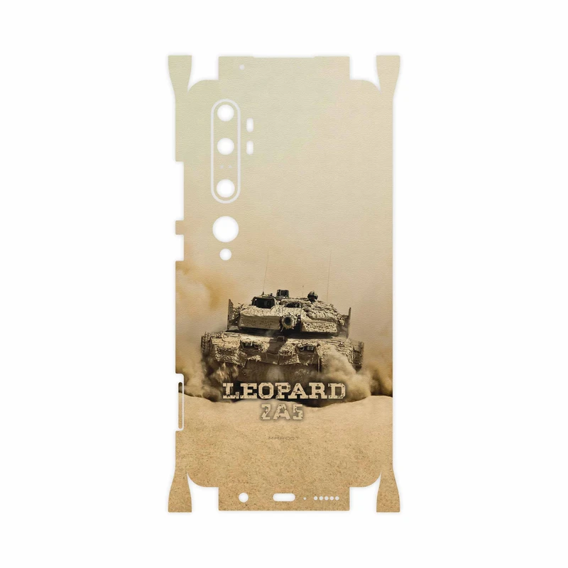 برچسب پوششی ماهوت مدل Leopard 2A5 tank-FullSkin مناسب برای گوشی موبایل شیائومی Mi Note 10 Pro