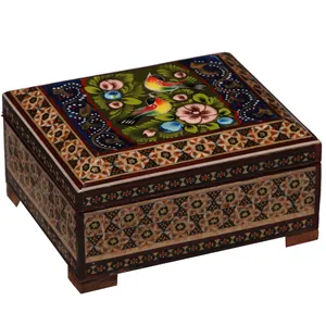 جعبه جواهرات خاتم کاری گالری گوهران مدل 89