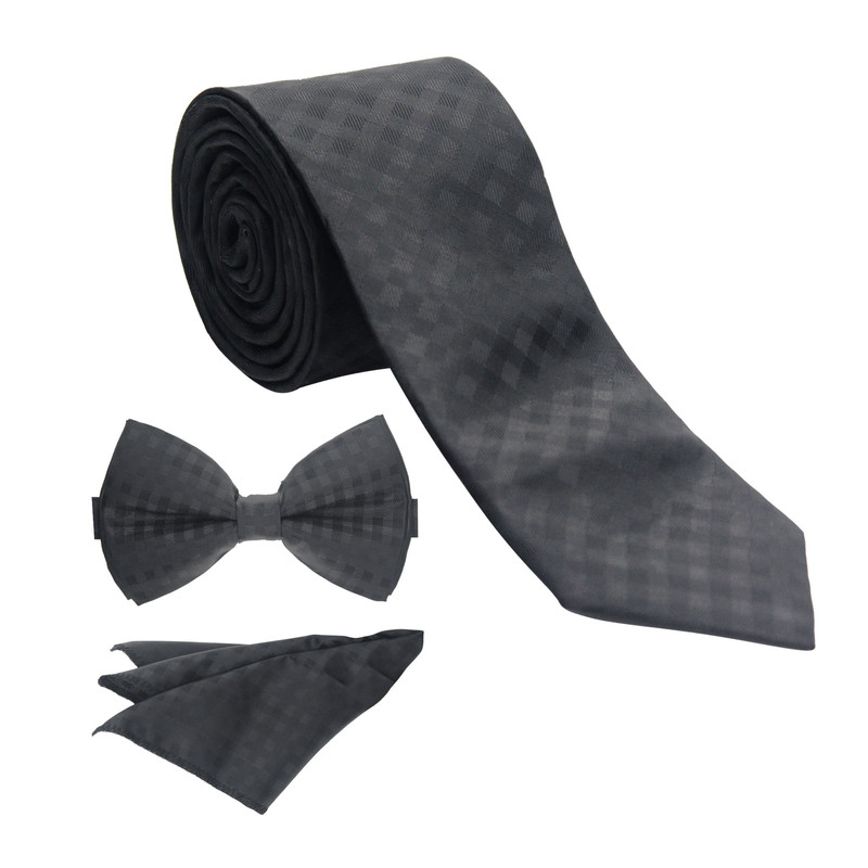 ست کراوات و پاپیون و پوشت مردانه مدل  MSET122P