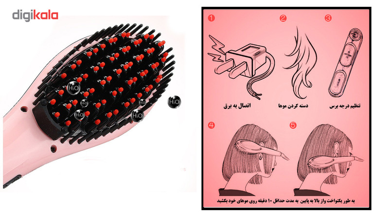 برس حرارتی صاف کننده فست مدل 2021