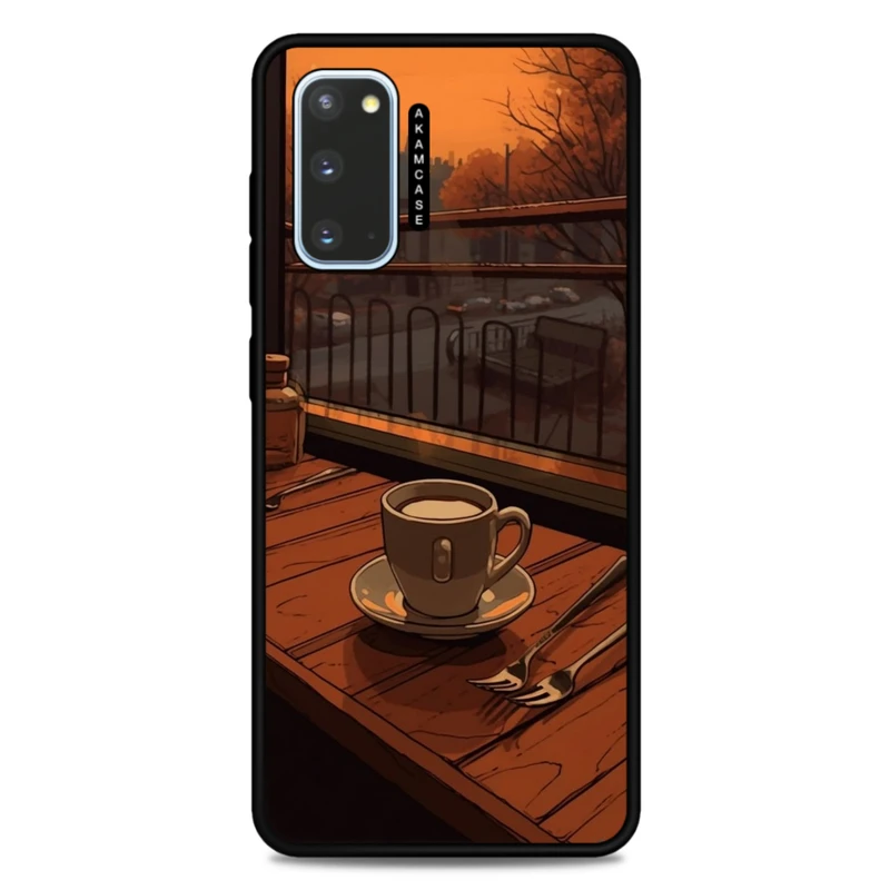 کاور آکام مدل AMC-WSGS20-COFFEE-11 مناسب برای گوشی موبایل سامسونگ Galaxy S20